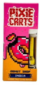 Pixie Carts Donut Shop Live Badder Thc-P Cartridge - 1 Gram