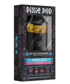 Pixie dust brand | Pixie pod 4g black diamond edition Miami vice THCa + THCP 4ml Vape - pixie Pod | pixi pod 4g | pixie dust disposable