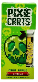 Pixie Dust Carts Sour Apple Live Badder Thc-P Cartridge - 1 Gram - pixie Pod | pixi pod 4g | pixie dust disposable