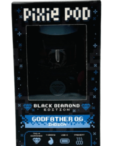 Pixie Pod Vape | Pixie pod 4g Godfather OG black diamond edition THCa + THCP 4ml Vape - pixie Pod | pixi pod 4g | pixie dust disposable